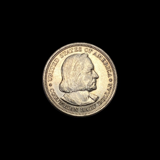 1892 Silver Columbian Half Dollar UNCIRCULATED
