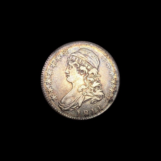 1811 Capped Bust Half Dollar NEARLY UNCIRCULATED