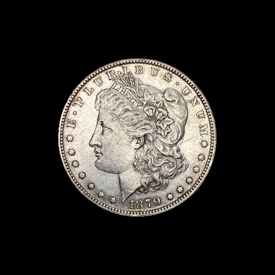 1879-O Morgan Silver Dollar CLOSELY UNCIRCULATED