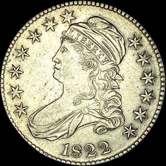 1822 Capped Bust Half Dollar UNCIRCULATED