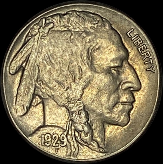 1929-S Buffalo Nickel CHOICE AU