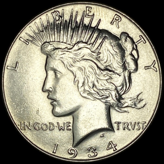 1934 Silver Peace Dollar UNCIRCULATED