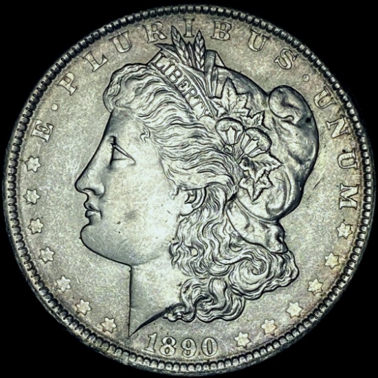 1890 Morgan Silver Dollar GEM BU