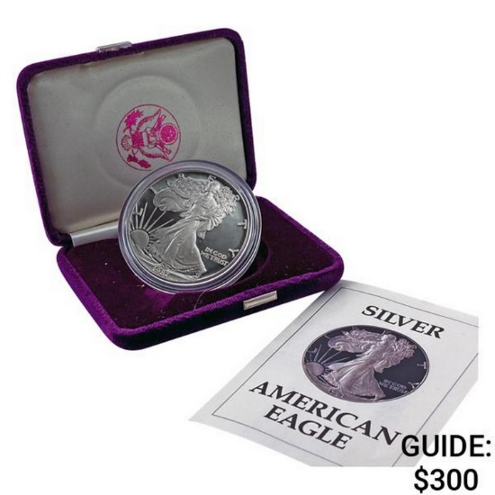 1987-S Silver Eagle