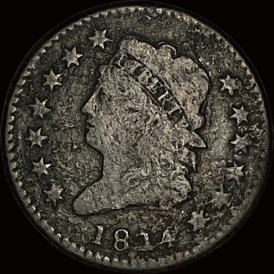 1814 Classic Head Large Cent NICELY CIRCULATED