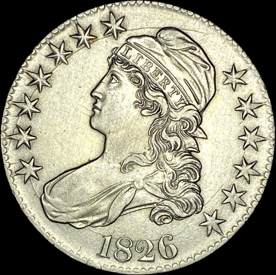 1826 Capped Bust Half Dollar UNCIRCULATED