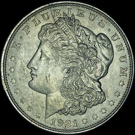 1921 Silver Morgan Dollar CHOICE BU
