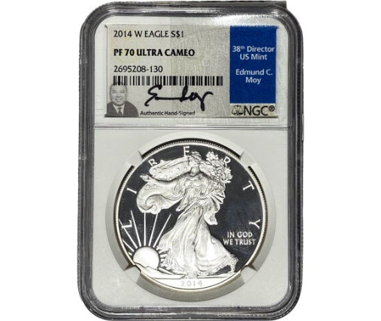 2014 $1 Silver Eagle NGC PF70 UC