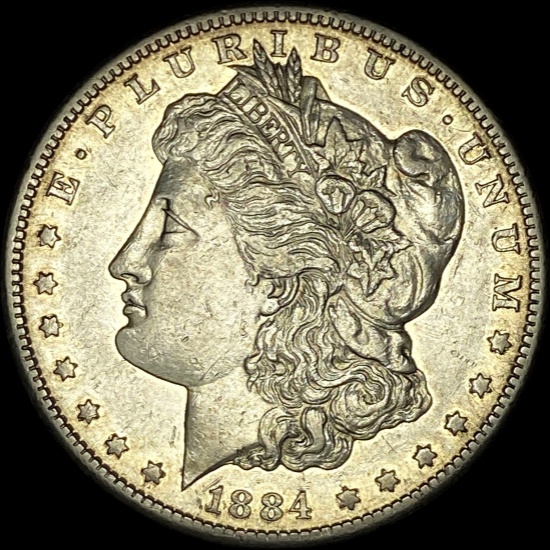 1884-S Silver Morgan Dollar CLOSELY UNCIRCULATED