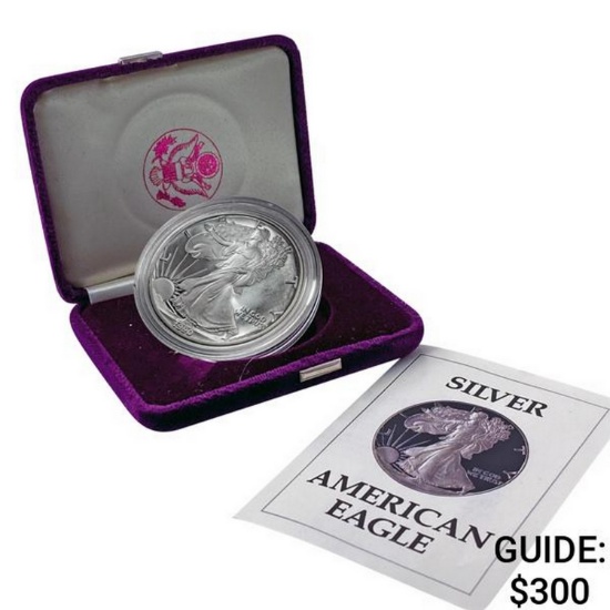 1990-S Silver Eagle