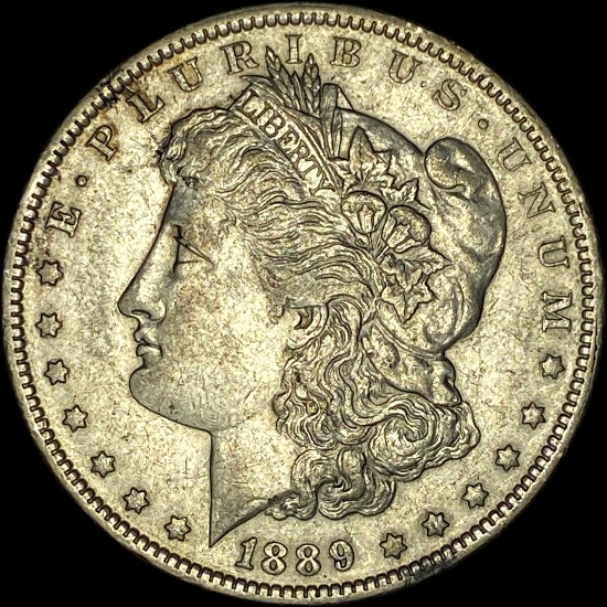 1889 Morgan Silver Dollar CLOSELY UNCIRCULATED
