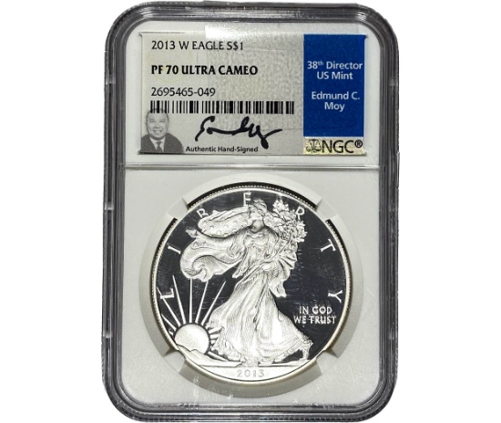 2013 $1 Silver Eagle NGC PF70 UC