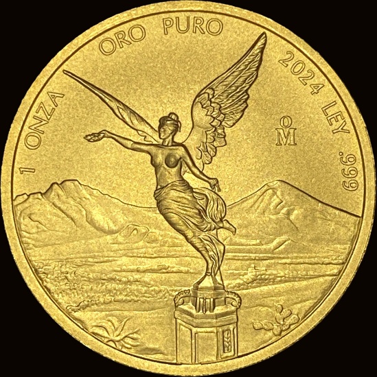 2024 1 oz Gold Mexican Libertad GEM BU