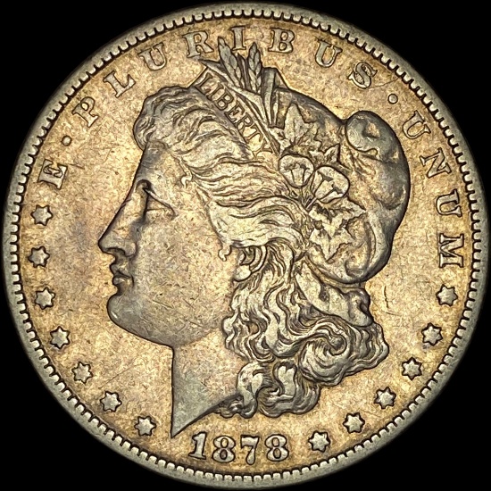 1878-CC Silver Morgan Dollar NEARLY UNCIRCULATED