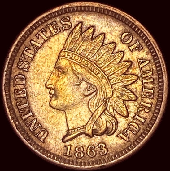 1863 Indian Head Cent UNCIRCULATED