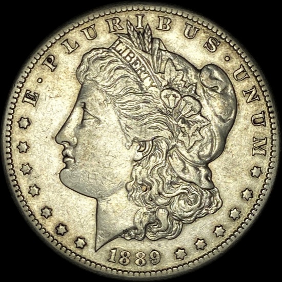 1889 Silver Morgan Dollar CLOSELY UNCIRCULATED