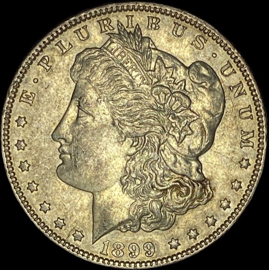 1899-S Silver Morgan Dollar CLOSELY UNCIRCULATED