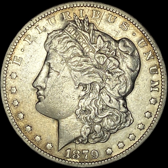 1879-CC Silver Morgan Dollar NEARLY UNCIRCULATED