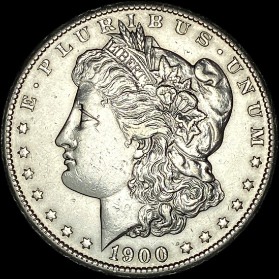 1900-S Silver Morgan Dollar CLOSELY UNCIRCULATED