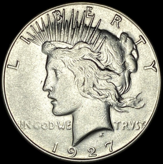1927-S Silver Peace Dollar UNCIRCULATED