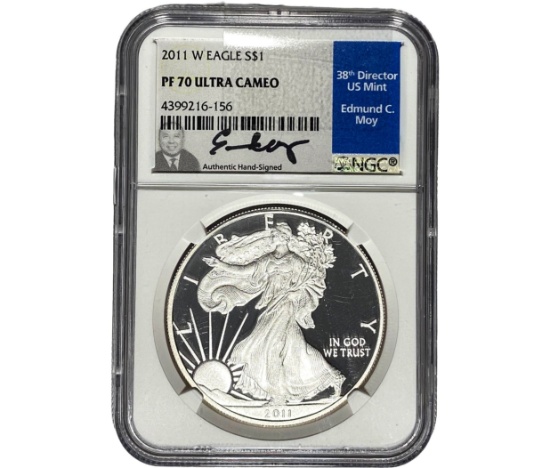 2011 $1 Silver Eagle NGC PF70 UC