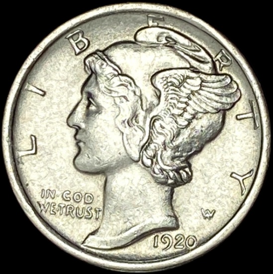1920-D Silver Mercury Dime UNCIRCULATED