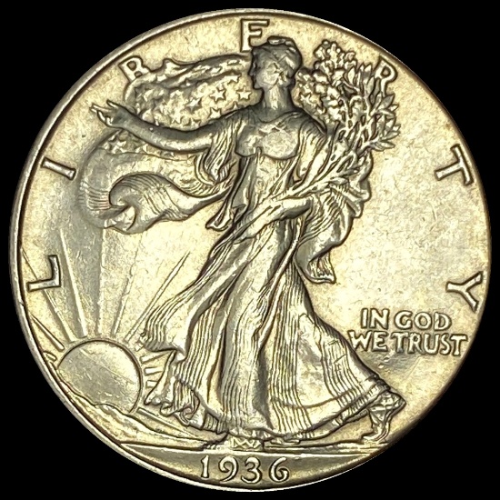 1936-D Silver Walking Liberty Half Dollar UNCIRCULATED