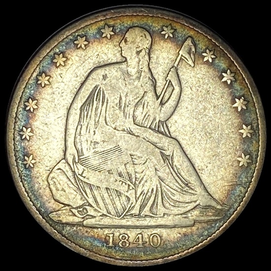 1840-O Silver Half Dollar LIGHTLY CIRCULATED