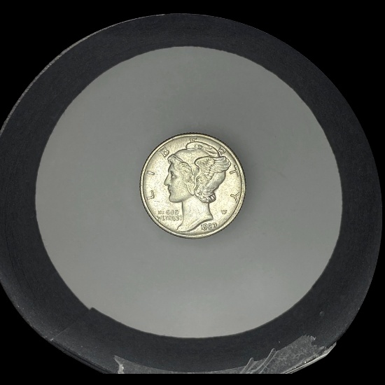 1927-S Silver Mercury Dime UNCIRCULATED