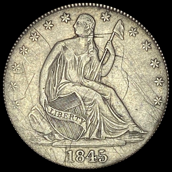1845-O Silver Half Dollar HIGH GRADE