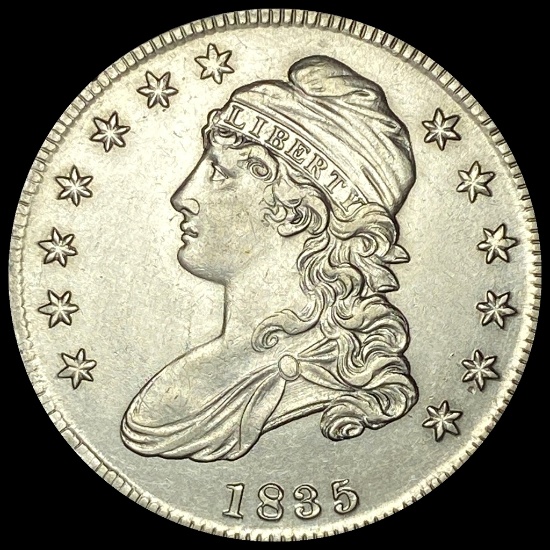 1835 Capped Bust Half Dollar UNCIRCULATED