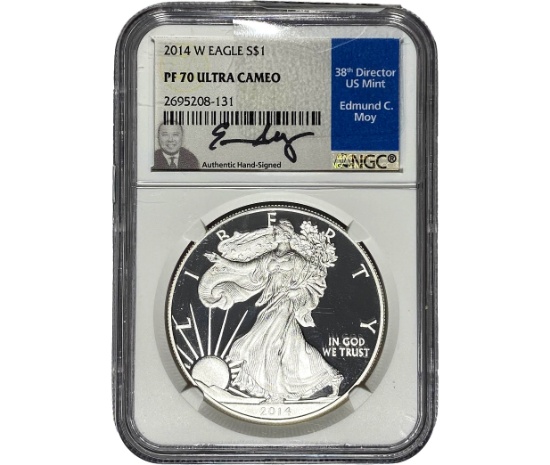 2014 $1 Silver Eagle NGC PF70 UC