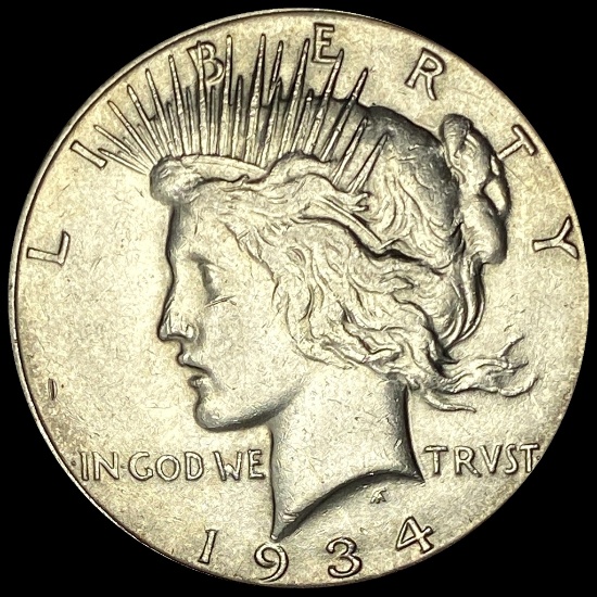 1934-S Silver Peace Dollar UNCIRCULATED