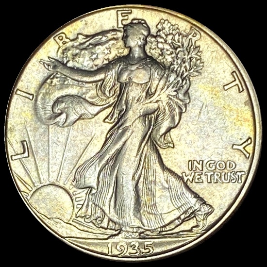 1935-D Silver Walking Liberty Half Dollar UNCIRCULATED