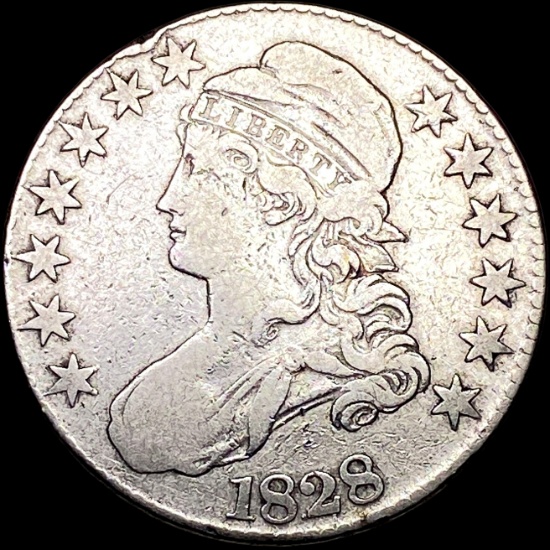 1828 Capped Bust Half Dollar NICELY CIRCULATED