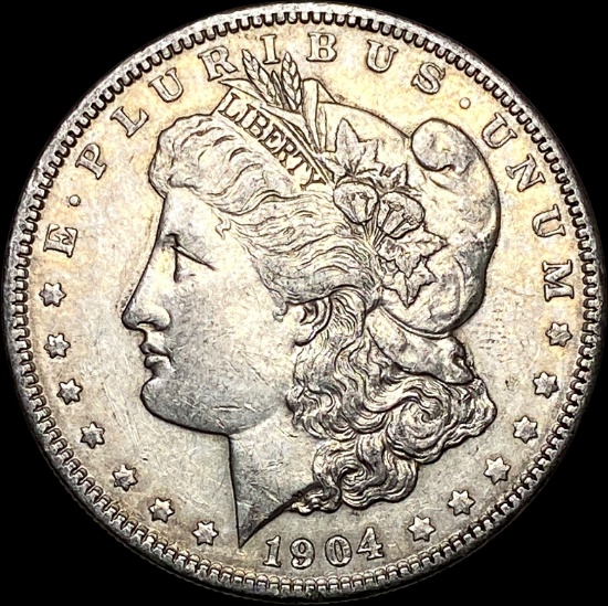 1904-O Silver Morgan Dollar CLOSELY UNCIRCULATED