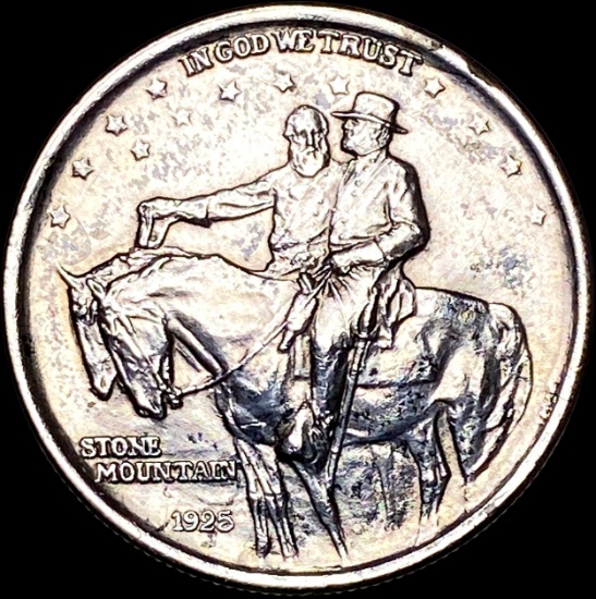 1925 Silver Half Dollar Stone Mountain UNCIRCULATED