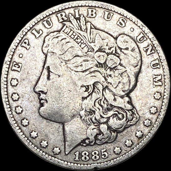1885-O Silver Morgan Dollar NEARLY UNCIRCULATED