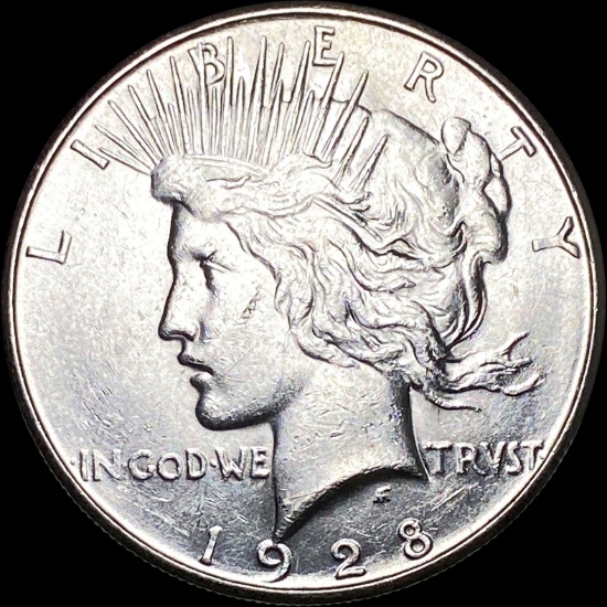 1928-S Silver Peace Dollar UNCIRCULATED
