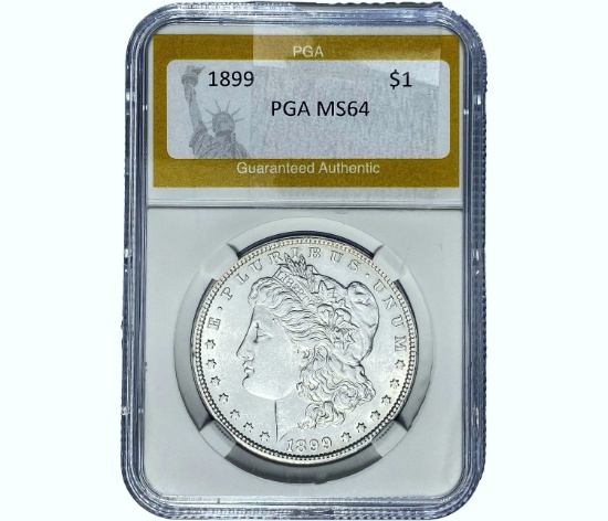1899 Morgan Silver Dollar PGA MS64