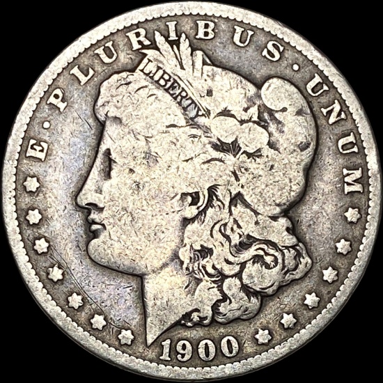 1900-O Silver Morgan Dollar ABOUT UNCIRCULATED