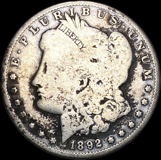 1892-O Silver Morgan Dollar NICELY CIRCULATED