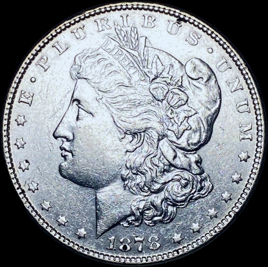 1878-S Silver Morgan Dollar CHOICE AU
