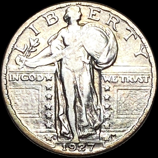 1927-D Silver Standing Liberty Quarter LIGHTLY CIRCULATED
