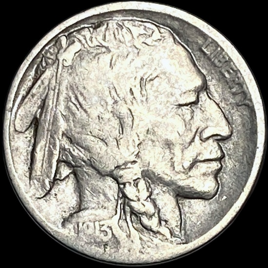 1915-D Buffalo Nickel LIGHTLY CIRCULATED