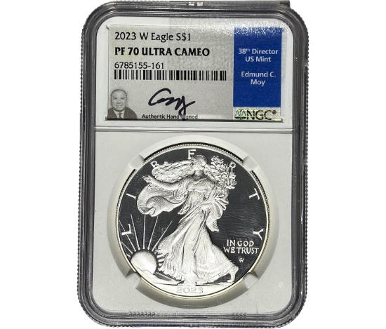 2023 $1 Silver Eagle NGC PF70 UC