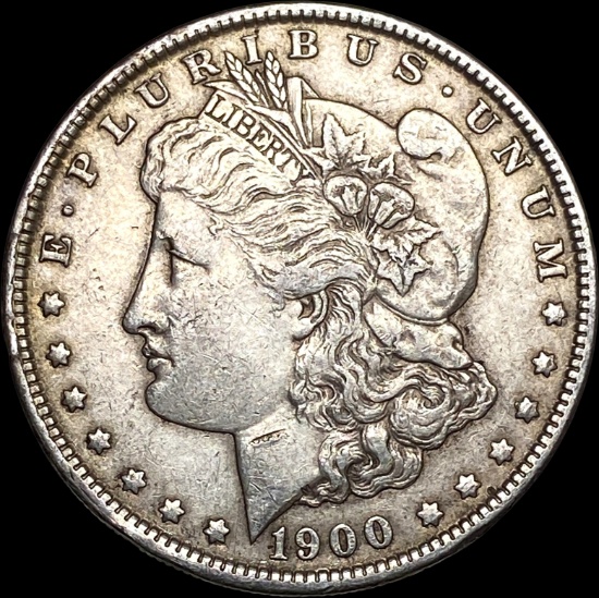 1900 Morgan Silver Dollar NEARLY UNCIRCULATED