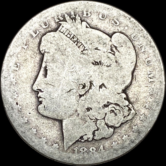 1884 Morgan Silver Dollar LIGHTLY CIRCULATED
