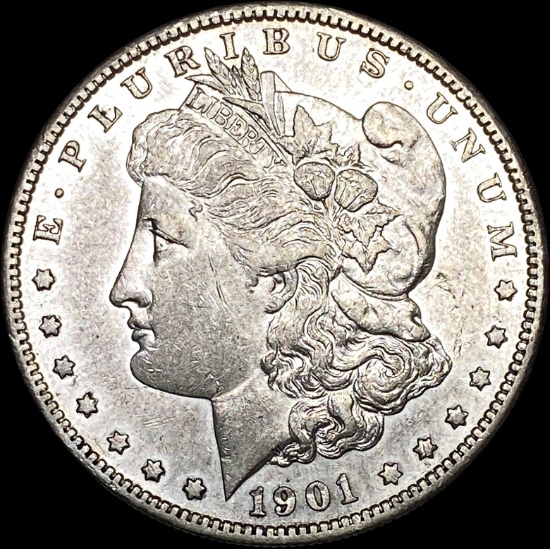 1901-S Silver Morgan Dollar CLOSELY UNCIRCULATED