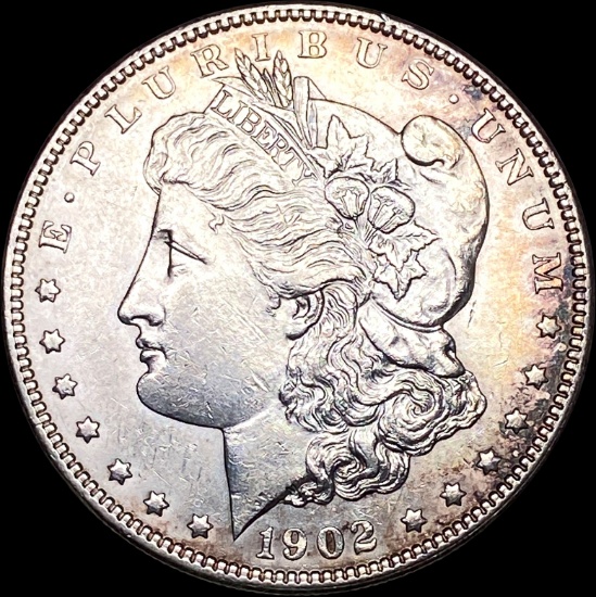 1902-S Silver Morgan Dollar CLOSELY UNCIRCULATED